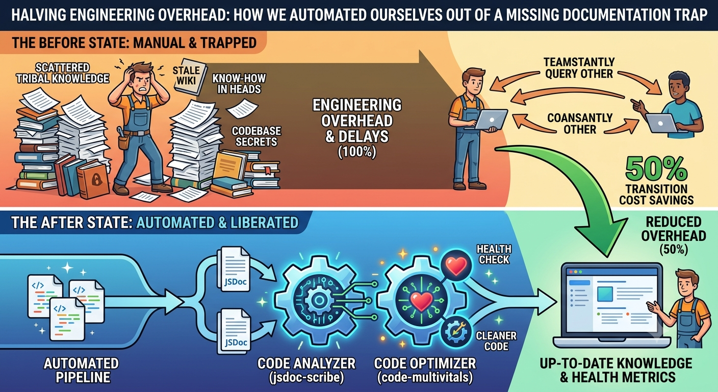 Halving Engineering Overhead: How We Automated Ourselves Out of a Missing Documentation Trap
